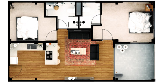 Fotobearbeitung für Immobilien